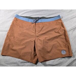 NWOT *READ* Patagonia Hydropeak Boardshorts‎ Men's 44 Sisu Brown